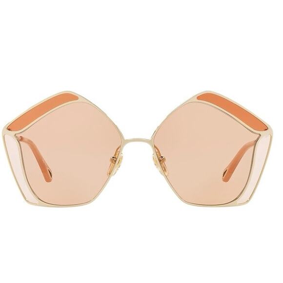Chloé CH0026S Gemma metal & acetate pentagon frame sunglasses w/ case
MSRP $530 main image 6